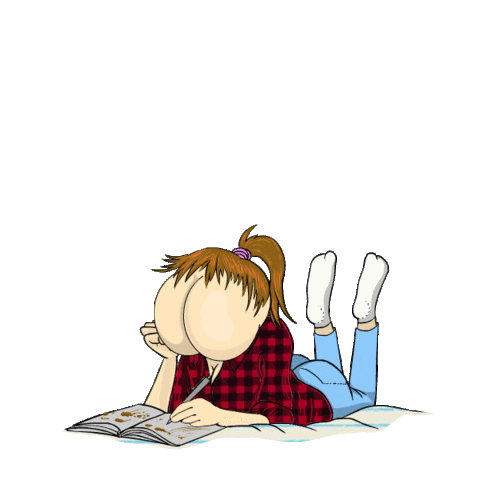 Writing Sticker by Zachary Sweet