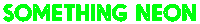 somethingneon created by somethingneon something neon Sticker