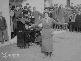 NationalWWIMuseum dancing black and white singer military GIF