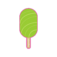 Houjewafel pandan cakesicle houjewafel pandanlover Sticker