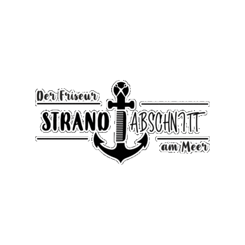 Anker Sticker by Friseur StrandABSCHNITT