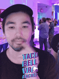 vrarcade GIF by Taco Bell VR Arcade