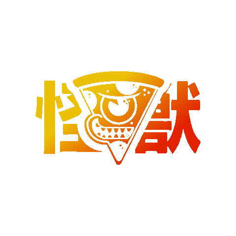 PizzaKaiju pizza japan kaiju pizza kaiju Sticker