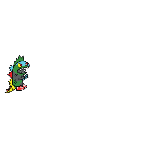Kaiju Sticker by tokidoki
