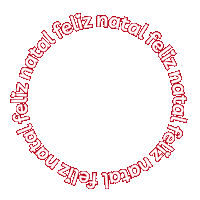 Feliz Natal Christmas Sticker