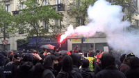 Dramatic Scenes as More Than 100 Police Officers Injured in Paris May Day Protests