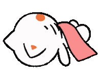 Sleep 고양이 Sticker