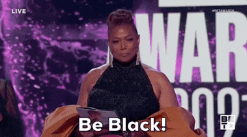 Queen Latifah Black Is Beautiful GIF by BET Awards
