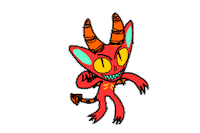 evil fight Sticker by Studios Stickers
