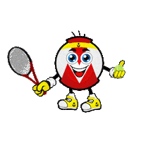 tennis winner Sticker by MarjoSports