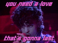 prince little red corvette GIF