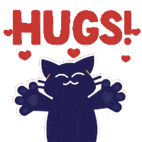 Cat Heart Sticker