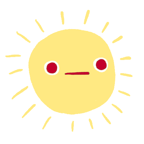 Sun Ok Sticker by Alice Socal
