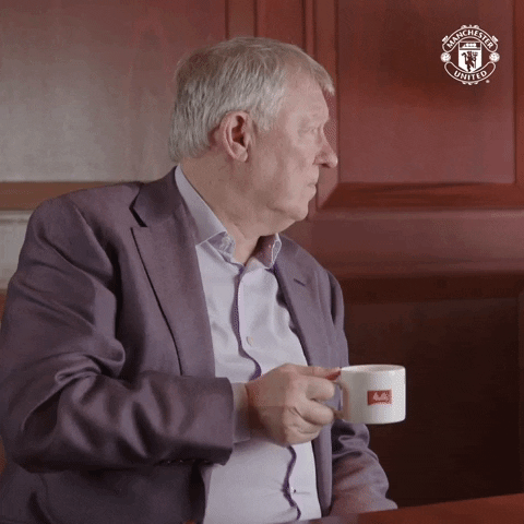Sir Alex Waiting GIF by Manchester United