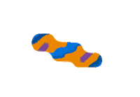 colors chile Sticker
