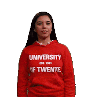 Proud Pat On The Back Sticker by University of Twente