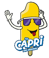 Langnese popsicle capri eisamstiel langnese Sticker