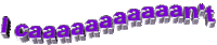 can't even Sticker by AnimatedText