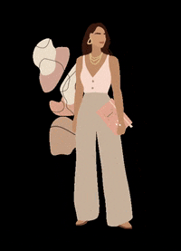 MINIMALIFE minimal girlpower calendar planner GIF