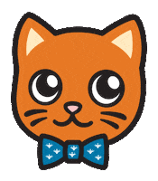 Cat Sticker by Netsmart