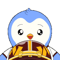 Game Day Football Sticker by Pudgy Penguins