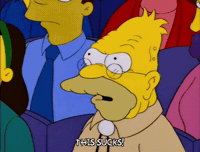 Embarrassed Season 6 GIF by The Simpsons