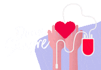 Heart Blood Sticker by US_HHS