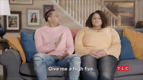High Five 90 Day Fiance GIF by TLC