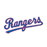 Texas Rangers Baseball Sticker by imoji