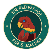 Redparrot Sticker by The Red Parrot Pub
