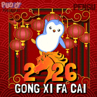 Chinese New Year Penguin GIF by Pudgy Penguins