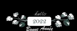 Happy New Year Bonne Annee GIF by Monstera Mania