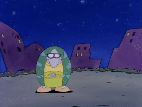 rockos modern life nicksplat GIF