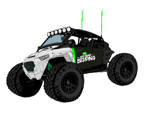 Turbo Polaris Sticker by Off-Road Bedding