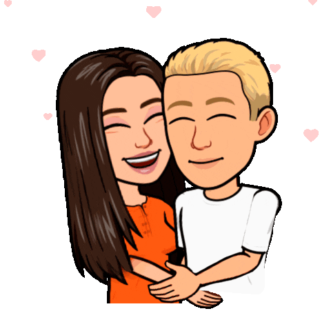 Couple Love Sticker by Merrys Beauty Center