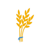 Blue Yellow Ukraine Sticker