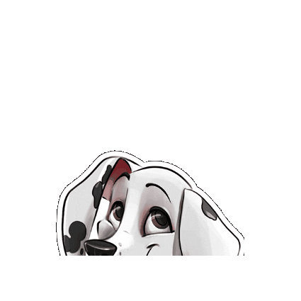 patrickundalex hey nala dalmatians dalmatiner Sticker