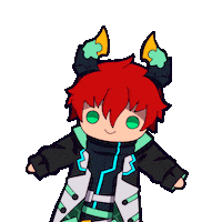 Happy Jump Sticker