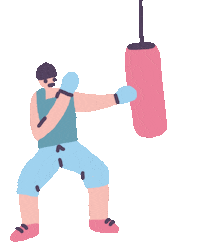 Sport Health Sticker by Sara Maese