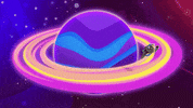 Space Cat GIF by 44 Cats