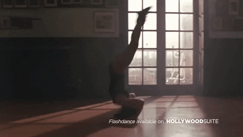 matthewoprescuhines giphygifmaker flashdance flashdance jenniferbiel what a feeling GIF