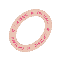 Oh Yeah Circle Sticker by bboxforkids