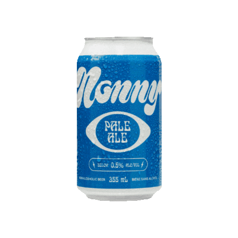 nonnybeer pale ale nonny nonnybeer Sticker