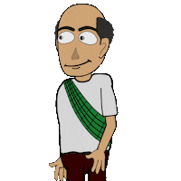 warganetlifecom excited surprise bono kaget Sticker