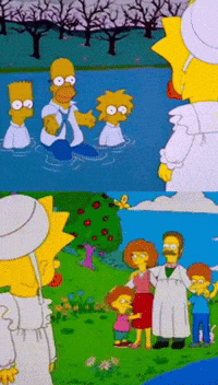 Simpsons Love GIF
