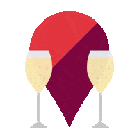 Cheers Champagne Sticker by La SAQ