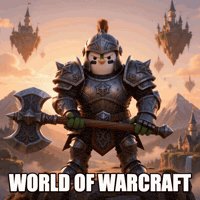World Of Warcraft Warrior GIF by ZaddyFi