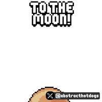 Jumping To The Moon Sticker by HotDogs