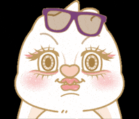 Bunny 蛤 GIF by EVANS艾特兔