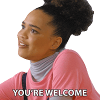 No Problem Youre Welcome Sticker by NETFLIX